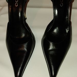 Aldo black stiletto pump.